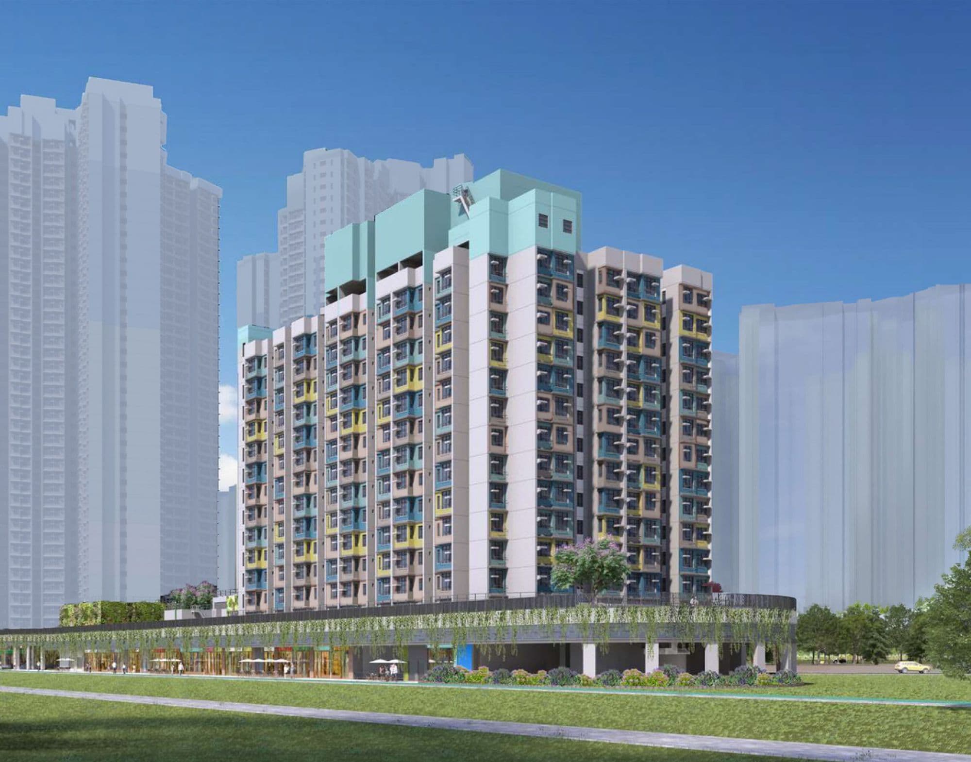 Tung Chung Area 99 Public Housing Development Project (Rebar Works)